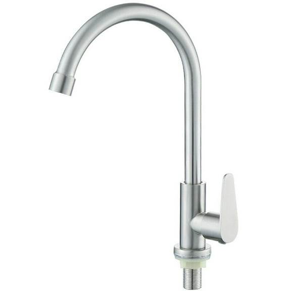 304 Stainless Steel Kitchen Water Purifier Single Lever Hole Tap Cold