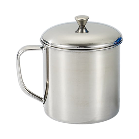 304 Stainless Steel Lidded Tumbler, Drop Resistant Commercial Youngster Water Cup Teapot for Kindergarten Household and Portable Drinking Use