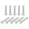 thumbnail image 1 of 304 Stainless Steel Machine Screws 10 Pack M3x18mm Slotted Drive Pan Head Screw Bolts, 1 of 5