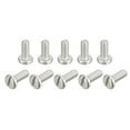 thumbnail image 1 of 304 Stainless Steel Machine Screws, 100 Pack M2.5x6mm Slotted Drive Pan Head Screw Bolts, 1 of 5