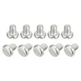thumbnail image 1 of 304 Stainless Steel Machine Screws, 50 Pack M3x4mm Slotted Drive Pan Head Screw Bolts, 1 of 5