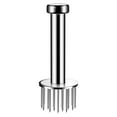 thumbnail image 1 of 304 Stainless Steel Meat Tenderizer Needle Kitchen Tool-Ergonomic Grip Handle for Easy Tenderizing Beef, Pork, Multi-Needle Design for Enhanced Meat Preparation Tenderizers, 1Pc(Silver1,2.5x2.5x6.8"), 1 of 7