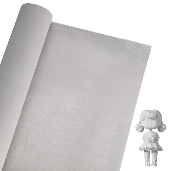 304 Stainless Steel Mesh 120 Mesh 15.8x78.7 Inch Woven Wire Stainless Metal Meshs Screen Woven Fine Wire Meshs DIY Stainless Steel Color