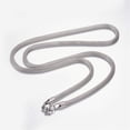 thumbnail image 1 of 304 Stainless Steel Mesh Chain Necklaces with Lobster Claw Clasps Stainless Steel Color 25.19 inch(64cm), 1 of 3