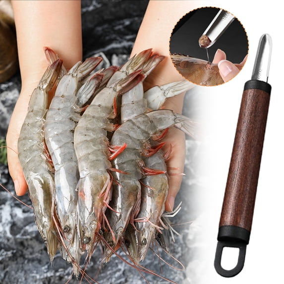 304 Stainless Steel Multifunctional Kitchen Tool Set | Manual Whisk, Corer & Vegetable Peeler with Wooden Handle