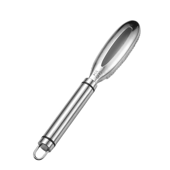 304 Stainless Steel Multifunctional Kitchen Tool Set - Peeler, Grater, Scaler, and Corer with Ergonomic Handle
