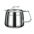 304 Stainless Steel Oil Pot Kitchen Multifunctional Large Capacity