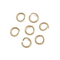 304 Stainless Steel Open Jump Rings Round Ion Plating(IP) Golden 7x0 ...