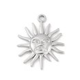 thumbnail image 1 of 304 Stainless Steel Pendants Sun Charm Anti-Stainless Steel color 30x24.5x3mm Hole: 2mm, 1 of 3