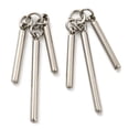thumbnail image 1 of 304 Stainless Steel Pendants with Jump Ring Bar Charm Stainless Steel color 15~25x2mm Hole: 3mm, 1 of 2