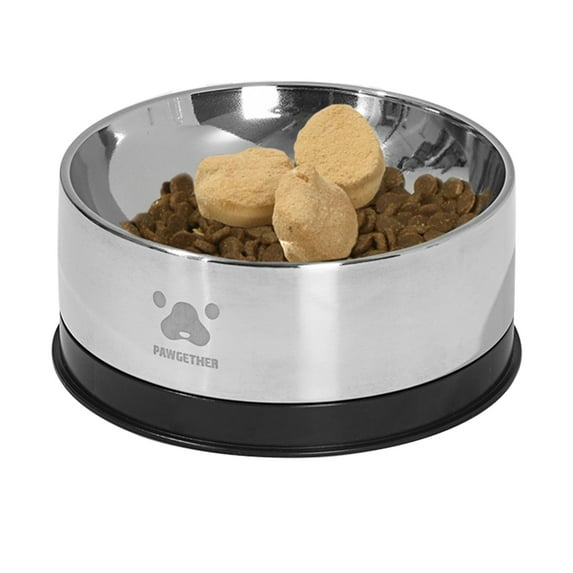 304 Stainless Steel Pet Bowls Protect Pet's Spine Dog Cat Bowls for Food and Water Non-Slip & Non-spill Stackable Pets Feeder Bowl and Water Bowl Protect Pet's Spine