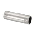 thumbnail image 1 of 304 Stainless Steel Pipe Fitting, 3/4" BSP Male x 3/4" BSP Male Threaded 3" Length Nipple Cast Pipe, 1 of 6