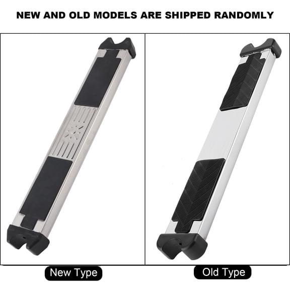 304 Stainless Steel Pool Ladder Pedal with Anti-Slip Rubber Pad, 19.7x3 Inch Thickened Step for Spa Hot Spring Replacement
