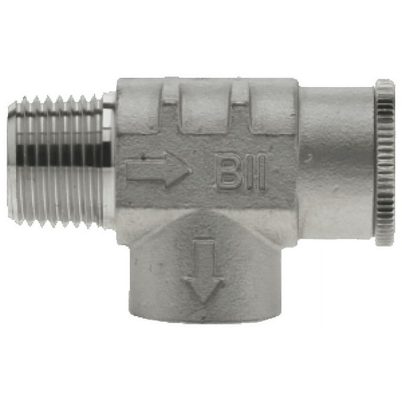 304 Stainless Steel Pressure Relief Valve 75 PSI - 3/4"