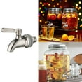 thumbnail image 1 of 304 Stainless Steel Replacement Spigot Faucet, Food-Grade Beverage Dispenser Tap for Water, Wine, Beer, Juice Barrels & Dispensers (5/8 inch, 16mm), 1 of 7