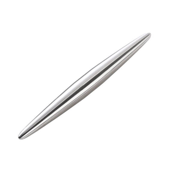 304 Stainless Steel Rolling Pin 9.5 Inch Satin Brushed Finish, Lightweight Hollow Design, Non-Stick Surface for Baking Dough, Pizza, Pastries, Cookies – Easy Clean Single Pack