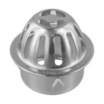 304 Stainless Steel Roof Floor Drain Anti-Clogging Drain Pipe Sink Filter 50/63/75/83/mM Outdoor Round Card Type Floor Drain