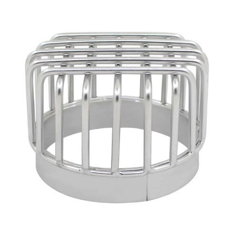 Stainless Steel Round Floor Drain Cover – 7.9 Inch Anti-Blocking Grate, Fits 2" To 8" Drains