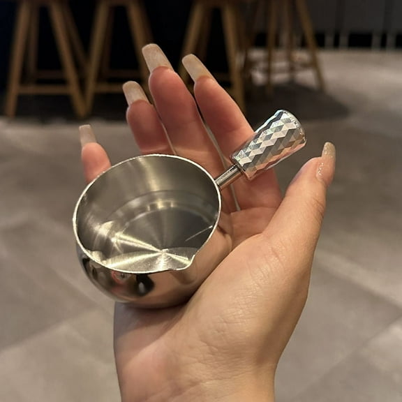 304 Stainless Steel Sauce Pourer with Handle - Gravy Boat for Steak and Sauces