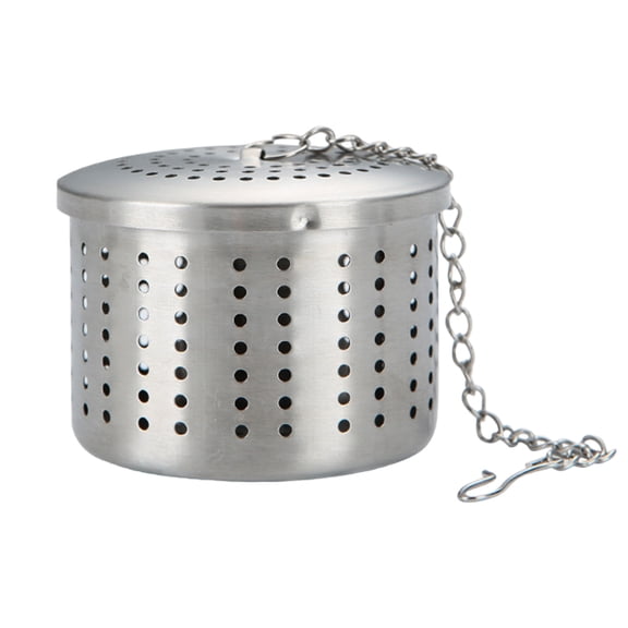 304 Stainless Steel Seasoning Filter Ball - Fine Mesh Tea Infuser, Soup Spice Strainer for Hot Pot Brewing