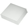 thumbnail image 1 of 304 Stainless Steel Sheet , 0.04" x 4" x 4" Brushed Finish - Good for Industry, DIY Projects, Home Decoration 4 Pack, 1 of 4