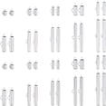 304 Stainless Steel Slide On End Clasp Tubes Slider End Caps Stainless ...