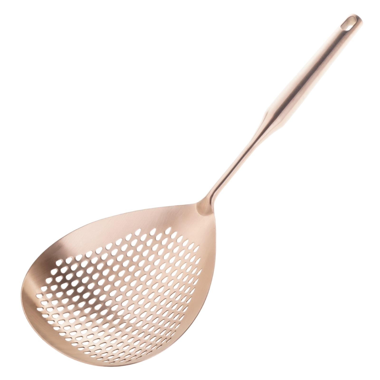 304 Stainless Steel Slotted Spoon Kitchen Cooking Skimmers Comfortable ...