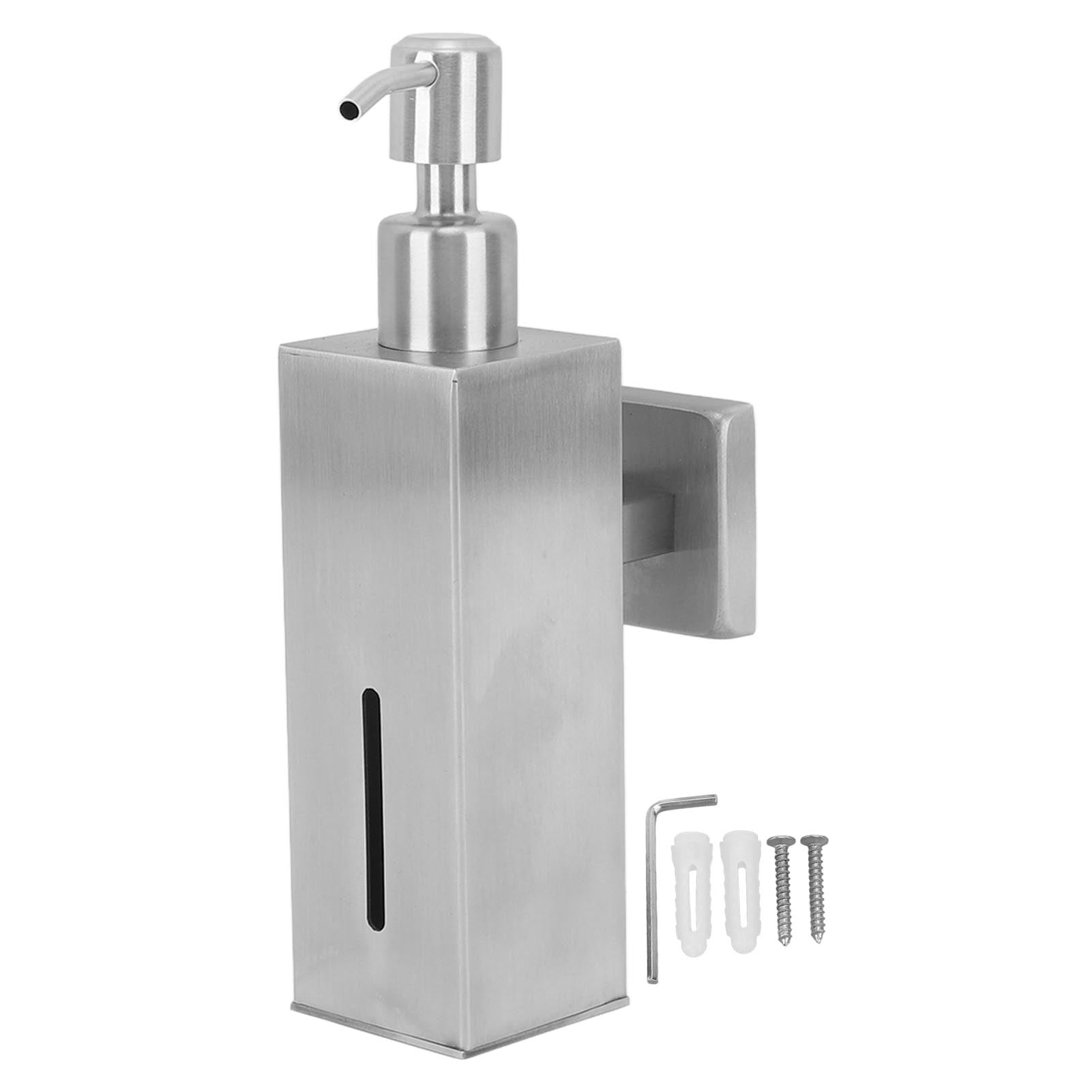 304 Stainless Steel Soap Dispenser Rustproof Refillable Soap Dispenser