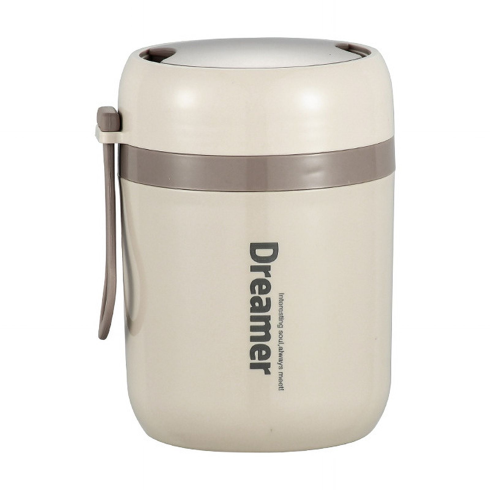 304 Stainless Steel Soup Cup Thermos Cup Handy Cup Sealed with Spoon