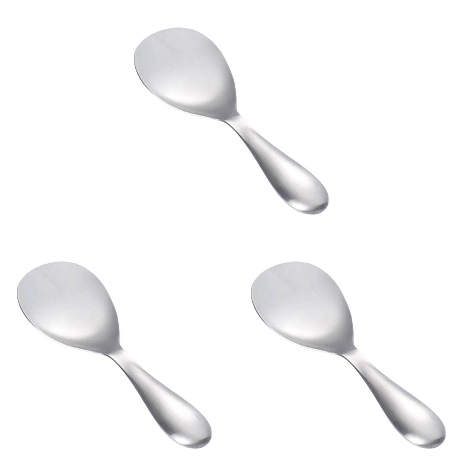 304 Stainless Steel Spoon Spoon Rice Spoon Surface - Walmart.com