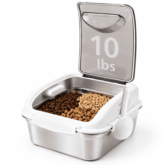 304 Stainless Steel Storcontainer With Lid Dog Food Bin