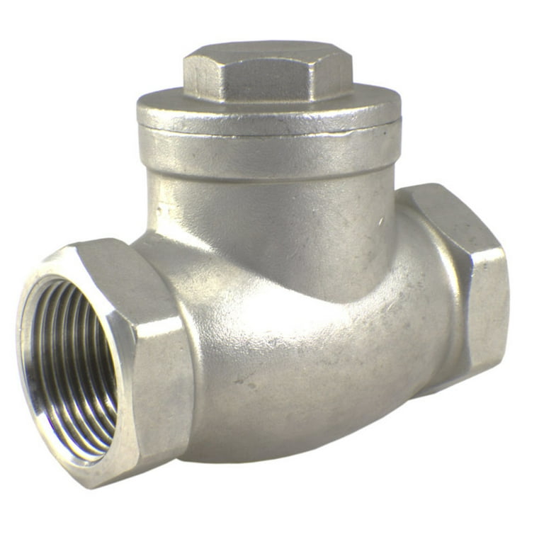 304 Stainless Steel Swing Check Valve 3/4