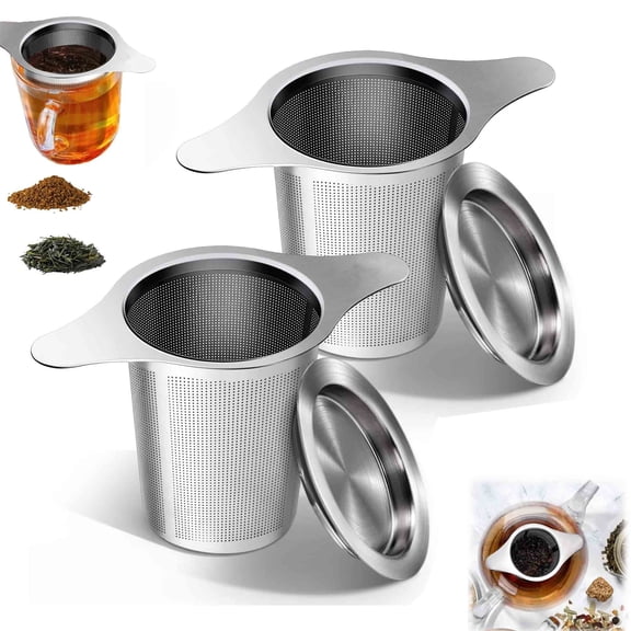 Huzeijin 304 Stainless Steel Tea Ball Infusers 2 Count