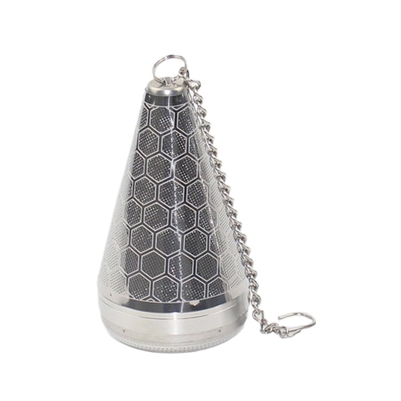 304 Stainless Steel Tea Infuser For Loose Tea Mesh Strainer With Drip Tray For Tea Making And Steeping