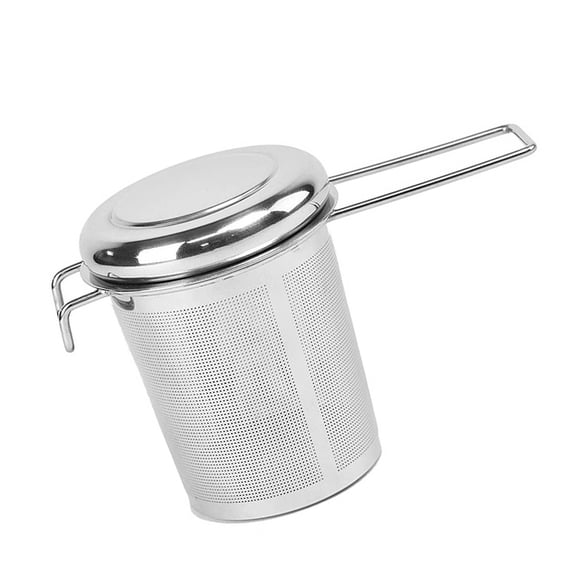 304 Stainless Steel Tea Infuser with Removable Lid for Efficient Brewing and Easy
