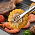 thumbnail image 1 of 304 Stainless Steel Tongs, Mini Food Clamps, Steak Bread Strawberry Clip, Precision Serving Utensil, Dishwasher Safe, Kitchen Tweezers, 1 of 5