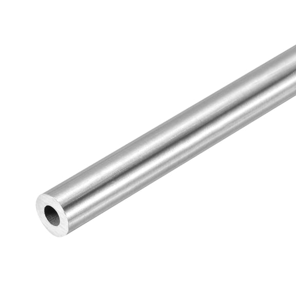304 Stainless Steel Tube, 4mm ID 10mm OD 250mm Length Straight Metal Pipe Tubing