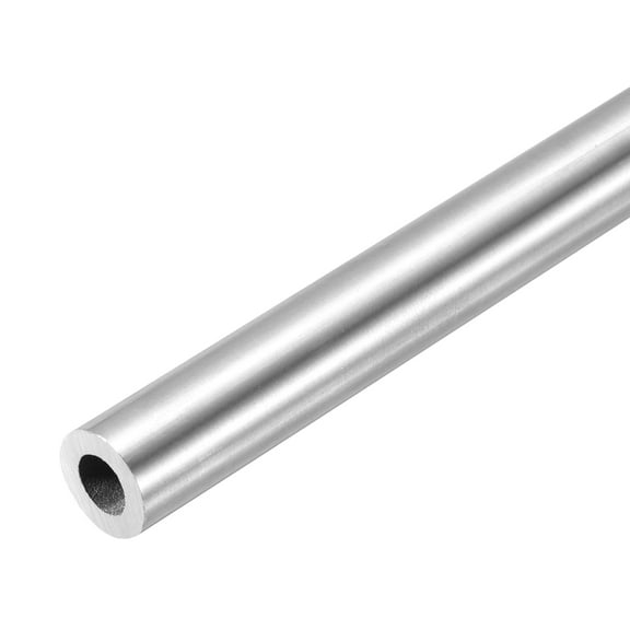 304 Stainless Steel Tube, 6mm ID 12mm OD 305mm Length Straight Metal Pipe Tubing