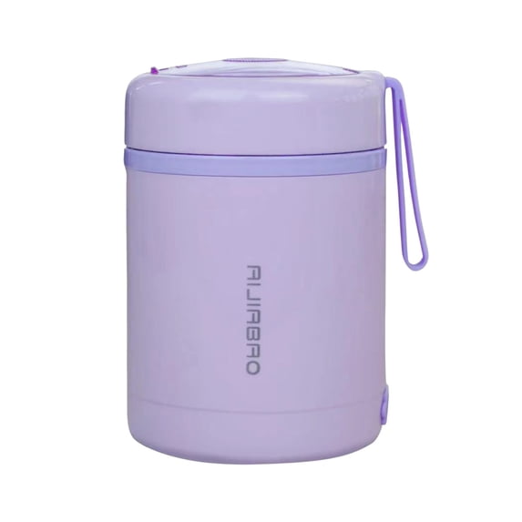 304 Stainless Steel USB Heating Lunch Box Purple Large Capacity Portable Insulated Food Container Temperature Keep Warm For Office Outdoor