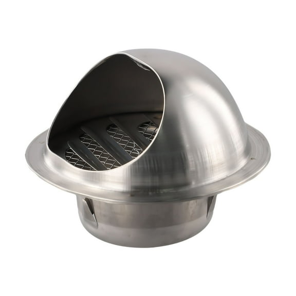 304 Stainless Steel Wall Ceiling Air Vent Ducting Ventilation Exhaust Grille Cover Outlet Heating Cooling & Vents Cap Waterproof