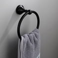 thumbnail image 1 of 304 Stainless Steel Wall Mount Towel Ring for Bathroom & Kitchen | Rust-Proof Hand Towel Holder with Adjustable Ring & Hardware | 1-Piece Set, 1 of 7