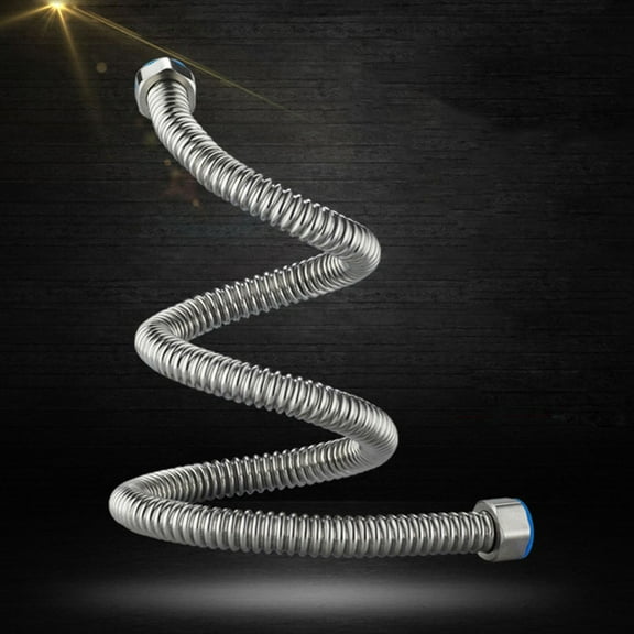 304 Stainless Steel Water Heater Hose Bendable And Reliable G12 Plumbing Pipe Fangkenuo