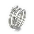 thumbnail image 1 of 304 Stainless Steel Wide Band Finger Rings Size 6~9 Gold 16~19Mm Z676, 1 of 3