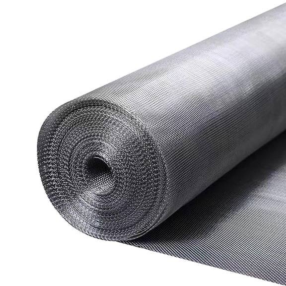 304 Stainless Steel Window Screen Roll 47" x 200" Pet Proof Replacement for Home and Office