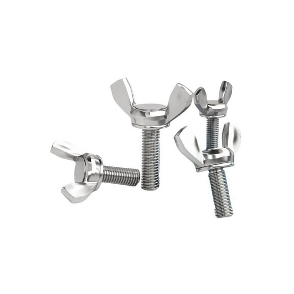 304 Stainless Steel Wing Butterfly Screws Bolts,Wing Bolt,Machine Fastener,Thumb Hand Screws for Electronic Equipment