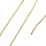 304 Stainless Steel Wire Ion Plating(IP) Round Golden 0.6mm 22 Gauge ...