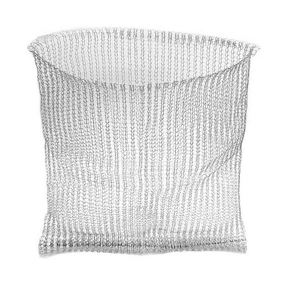 304 Stainless Steel Wire Knitted Mesh Bag Root Pouches Basket for Indoor Outdoor Garden Yard Vegetable for Supplies