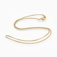 thumbnail image 1 of 304 Stainless Steel box Chain Necklaces with 304 Stainless Steel Clasps Golden 17.7 inch(45cm) 1.2mm 20pcs, 1 of 2