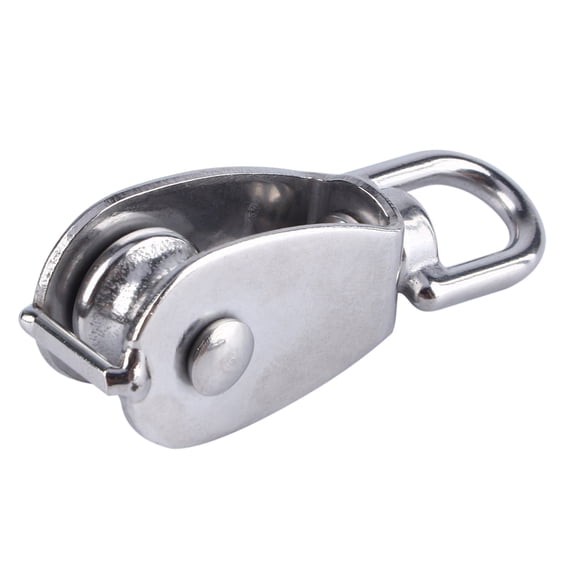 304 Stainless Steel <span Style="background:red"></span> Pulley, Heavy Duty 35kg Load Capacity, Lifting Towing