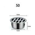 thumbnail image 1 of 304 Stainless Steel thicken Drainage Roof Patio Round Flat Floor Drain Cover(Plumbing & Fixtures), 1 of 8